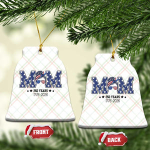 Patriotic Mothers Day Gift Ceramic Ornament USA 250 Years Celebration TS12 Print Your Wear