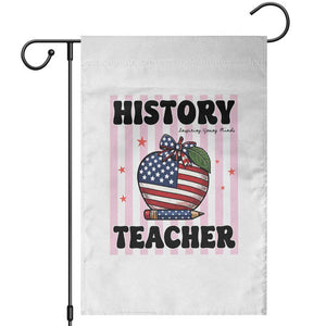 Inspiring Young Minds Teacher Garden Flag 250th Anniversary Educator Gift TS12 White Print Your Wear