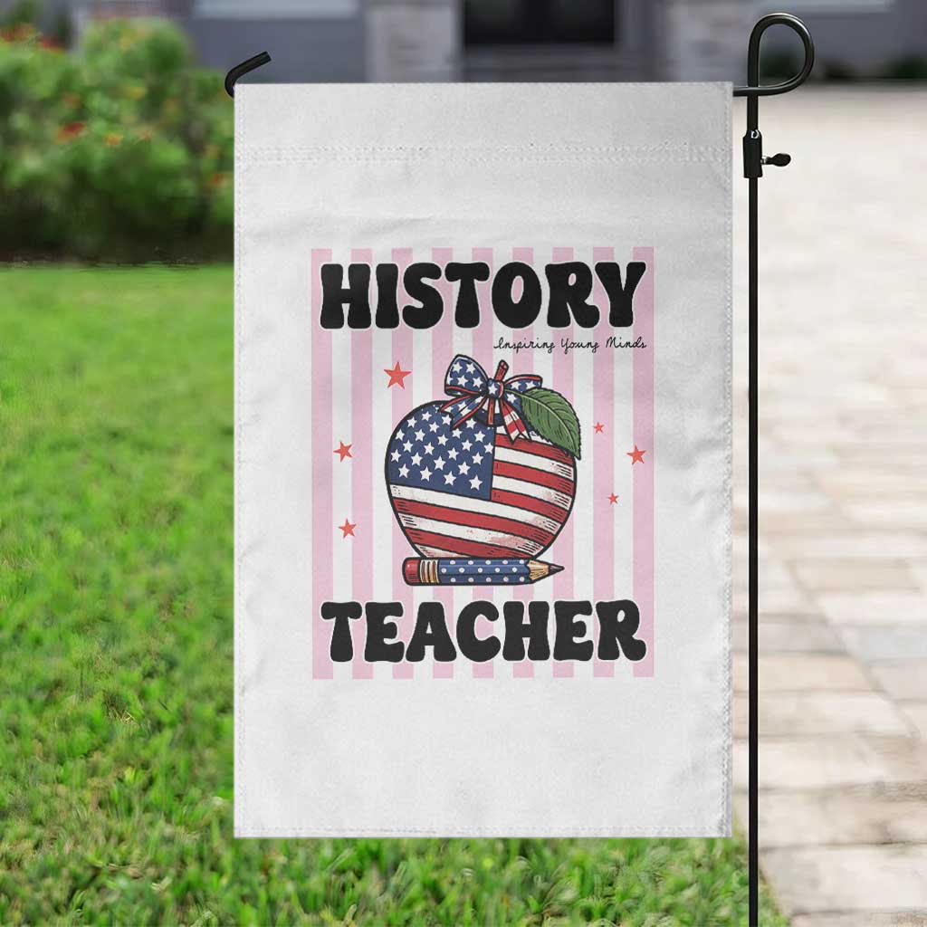 Inspiring Young Minds Teacher Garden Flag 250th Anniversary Educator Gift TS12 Print Your Wear