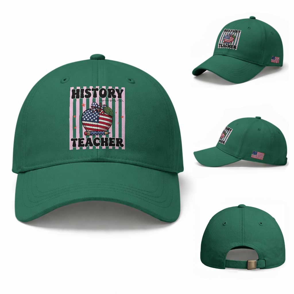 Inspiring Young Minds Teacher Baseball Cap 250th Anniversary Educator Gift TS12 Baseball Cap Universal Fit Irish Green Print Your Wear