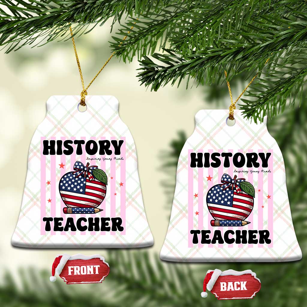 Inspiring Young Minds Teacher Ceramic Ornament 250th Anniversary Educator Gift TS12 Print Your Wear