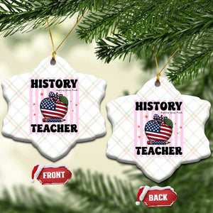 Inspiring Young Minds Teacher Ceramic Ornament 250th Anniversary Educator Gift TS12 Print Your Wear