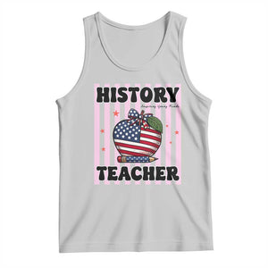 Inspiring Young Minds Teacher Tank Top 250th Anniversary Educator Gift TS12 Ash Print Your Wear
