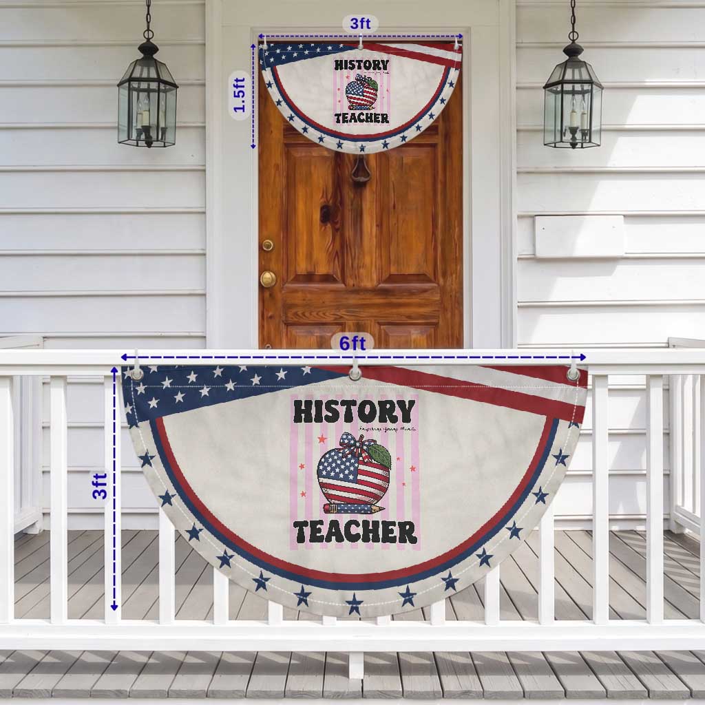 Inspiring Young Minds Teacher Patriotic Fan Flag 250th Anniversary Educator Gift TS12 Print Your Wear