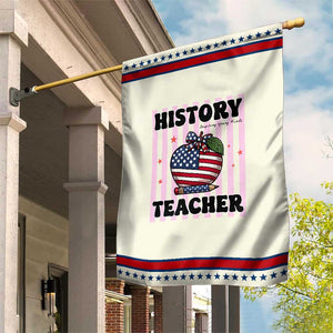 Inspiring Young Minds Teacher Patriotic Garden Flag 250th Anniversary Educator Gift TS12 Modern Beige Red Print Your Wear