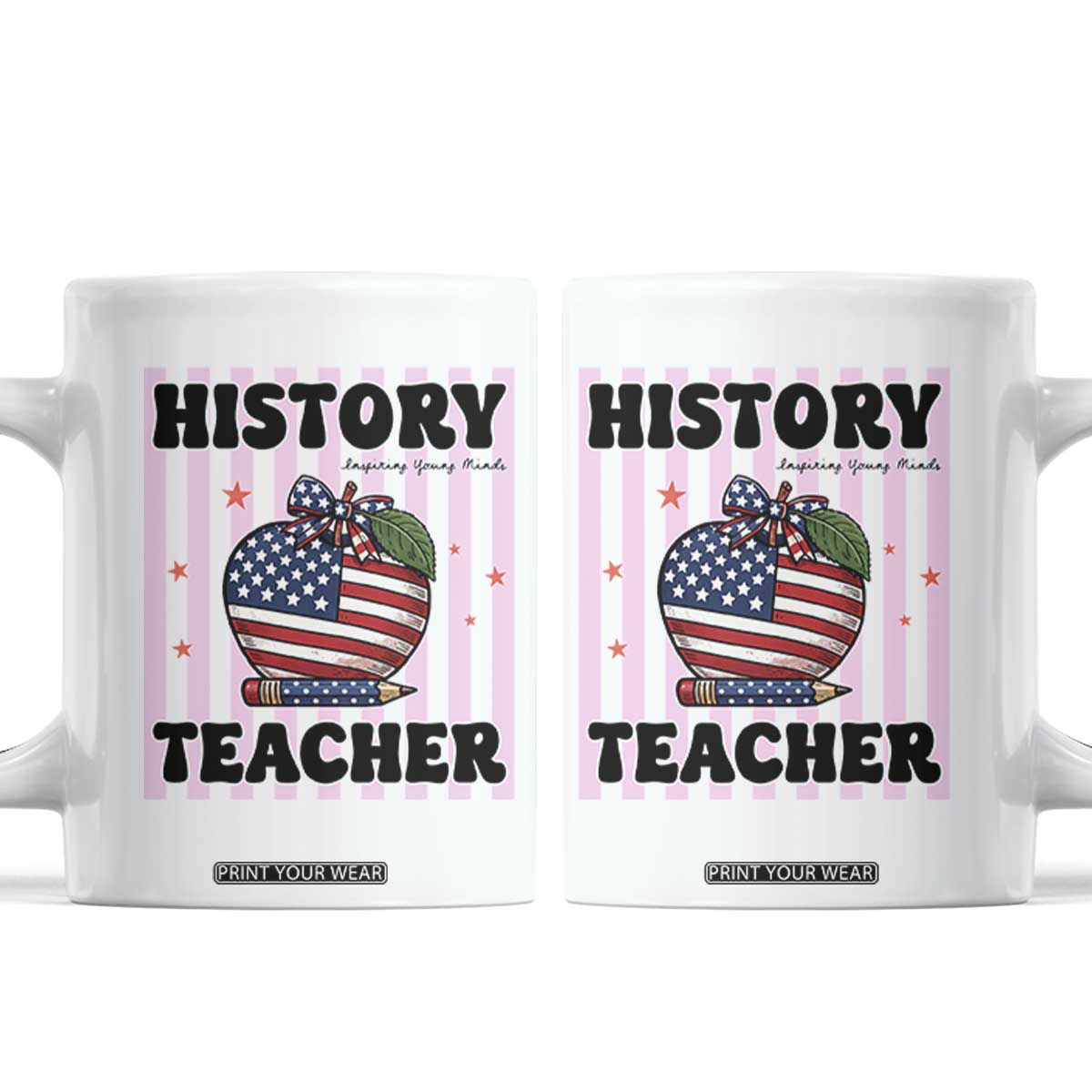 Inspiring Young Minds Teacher Coffee Mug 250th Anniversary Educator Gift TS12 White Print Your Wear