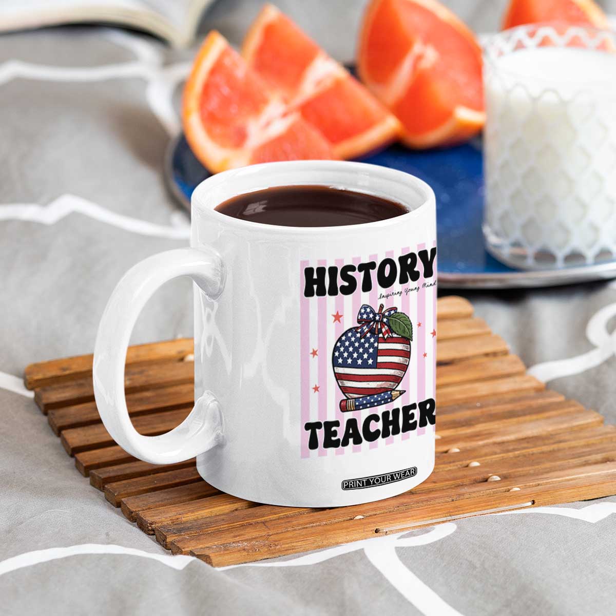 Inspiring Young Minds Teacher Coffee Mug 250th Anniversary Educator Gift TS12 Print Your Wear