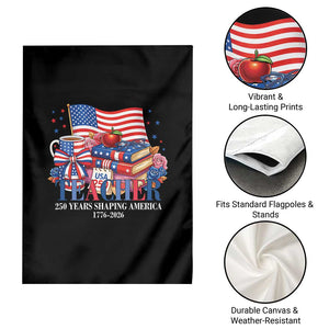 250 Years Shaping America Anniversary Garden Flag Proud Educator Gift TS12 Print Your Wear