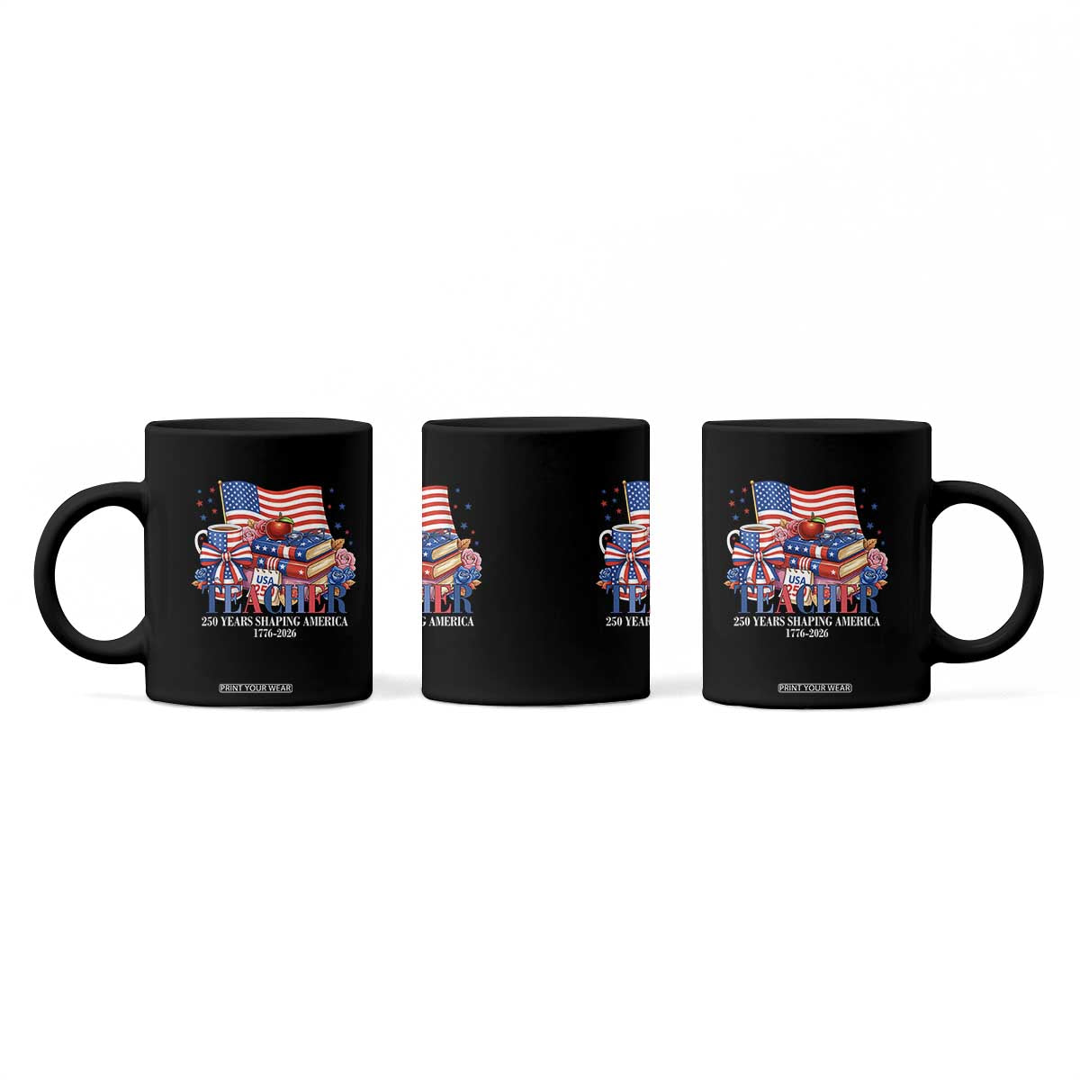250 Years Shaping America Anniversary Coffee Mug Proud Educator Gift TS12 Print Your Wear