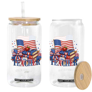250 Years Shaping America Anniversary Glass Can Proud Educator Gift TS12 Print Your Wear