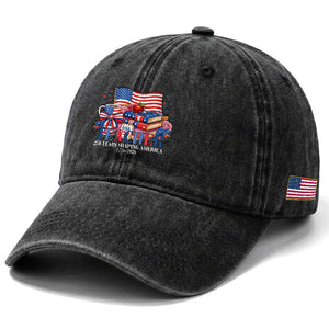 250 Years Shaping America Anniversary Washed Cotton Baseball Cap Proud Educator Gift TS12 Print Your Wear