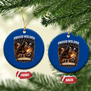 Proud Welder Whatever It Takes Ceramic Ornament Vintage Mechanic Workwear TS12 1pc Blue Print Your Wear