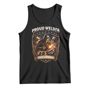 Proud Welder Whatever It Takes Tank Top Vintage Mechanic Workwear TS12 Black Print Your Wear