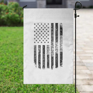 Husband Daddy Welder Hero Garden Flag Patriotic Welding American Flag Graphic TS12 Print Your Wear