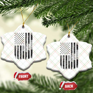 Husband Daddy Welder Hero Ceramic Ornament Patriotic Welding American Flag Graphic TS12 Print Your Wear