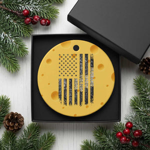 Husband Daddy Welder Hero Ceramic Ornament Patriotic Welding American Flag Graphic TS12 1pc Yellow Cheese Print Your Wear