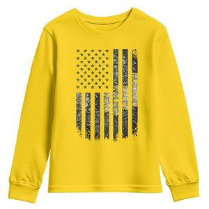 Husband Daddy Welder Hero Youth Sweatshirt Patriotic Welding American Flag Graphic TS12 Daisy Print Your Wear