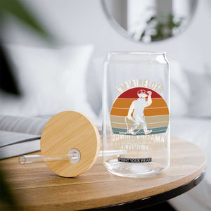 Funny Bigfoot Welding Gift Glass Can I Can Do Amazing Things With A Welder TS12 Print Your Wear