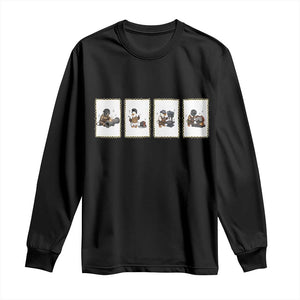Silly Goose Pipeline Worker Long Sleeve Shirt Funny Welding Graphic Gift TS12 Black Print Your Wear