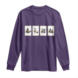 Silly Goose Pipeline Worker Long Sleeve Shirt Funny Welding Graphic Gift TS12 Purple Print Your Wear