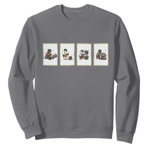 Silly Goose Pipeline Worker Sweatshirt Funny Welding Graphic Gift TS12 Charcoal Print Your Wear