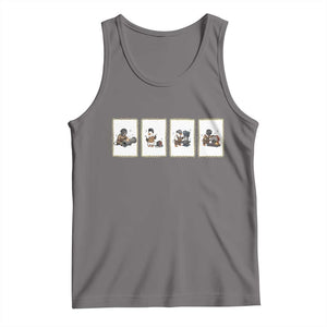 Silly Goose Pipeline Worker Tank Top Funny Welding Graphic Gift TS12 Deep Heather Print Your Wear
