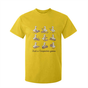 Funny Woodworker Graphic T Shirt For Kid Just A Carpenter Goose TS12 Daisy Print Your Wear