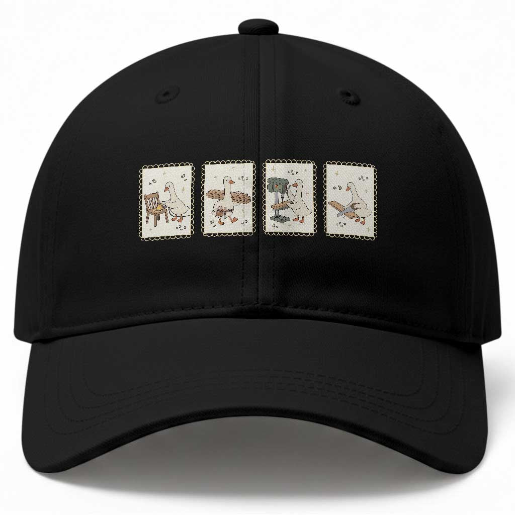 Silly Goose Carpenter Baseball Cap Funny Woodworker Dad Gift TS12 Print Your Wear