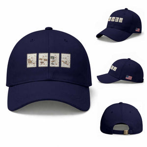 Silly Goose Carpenter Baseball Cap Funny Woodworker Dad Gift TS12 Baseball Cap Universal Fit Dark Blue Print Your Wear