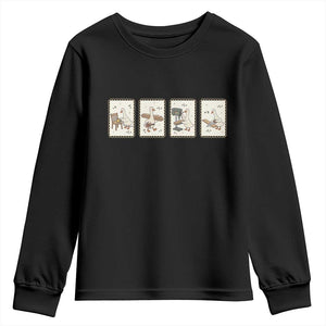 Silly Goose Carpenter Youth Sweatshirt Funny Woodworker Dad Gift TS12 Black Print Your Wear