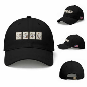Silly Goose Builder Baseball Cap Funny Woodworker Dad Gift TS12 Baseball Cap Universal Fit Black Print Your Wear