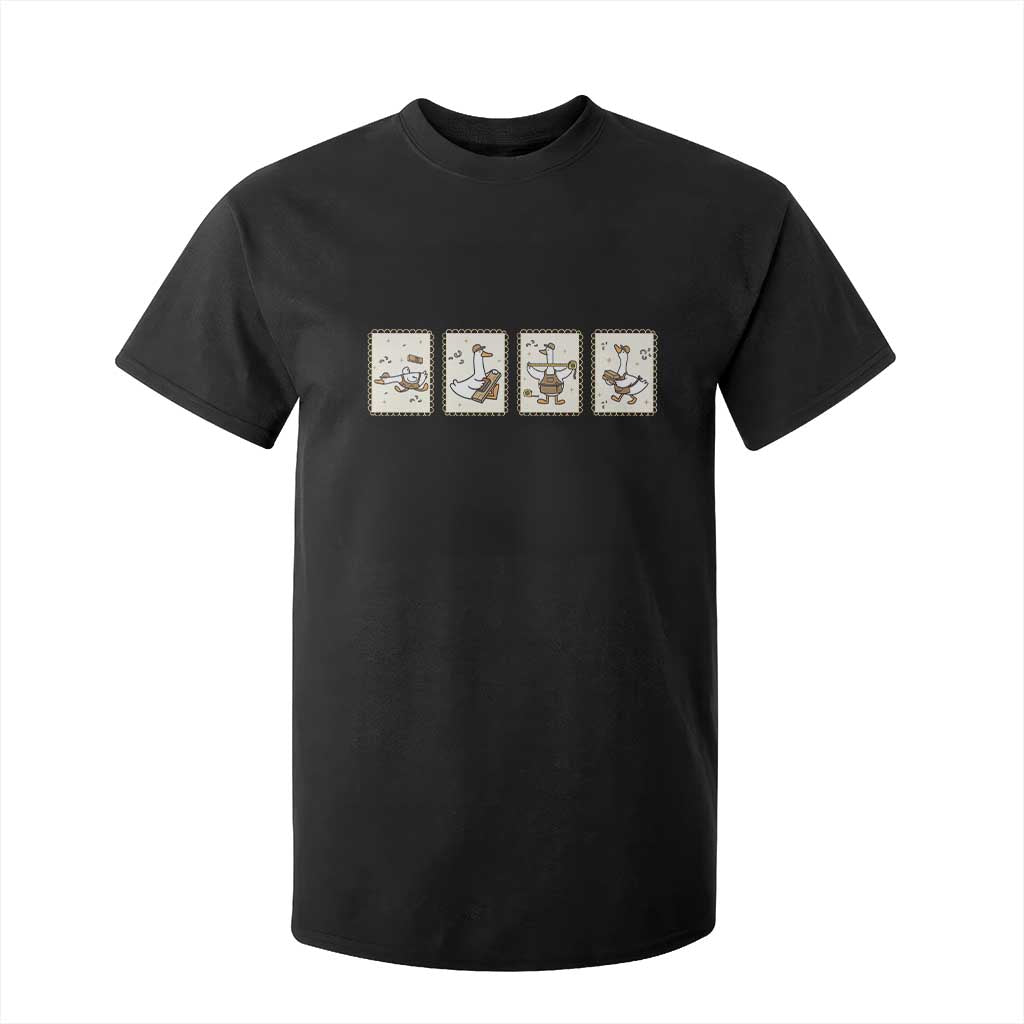 Silly Goose Builder T Shirt For Kid Funny Woodworker Dad Gift TS12 Black Print Your Wear