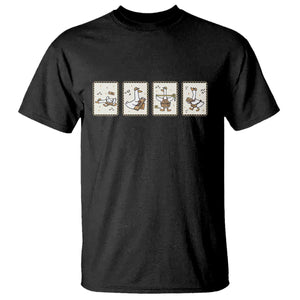 Silly Goose Builder T Shirt Funny Woodworker Dad Gift TS12 Black Print Your Wear