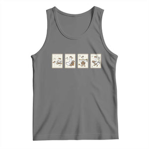 Silly Goose Builder Tank Top Funny Woodworker Dad Gift TS12 Black Heather Print Your Wear