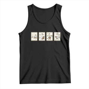 Silly Goose Builder Tank Top Funny Woodworker Dad Gift TS12 Black Print Your Wear