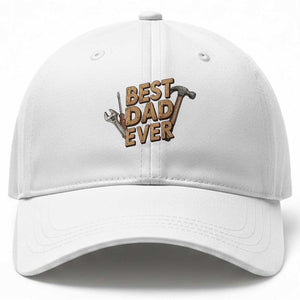 Funny Woodworking Dad Gift Baseball Cap Best Dad Ever TS12 Print Your Wear