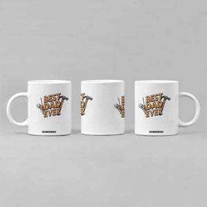 Funny Woodworking Dad Gift Coffee Mug Best Dad Ever TS12 Print Your Wear