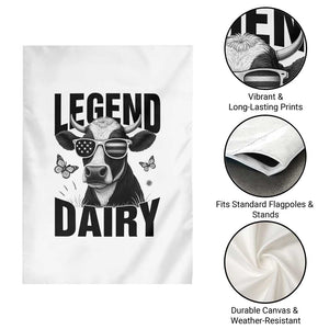 Legend Dairy Garden Flag Funny Farmer Milk Joke Cow TS12 Print Your Wear