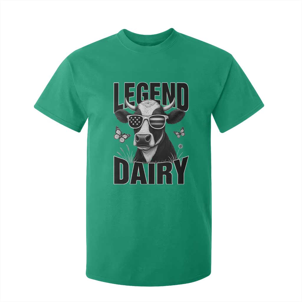 Legend Dairy T Shirt For Kid Funny Farmer Milk Joke Cow TS12 Irish Green Print Your Wear