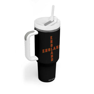 England Pride Cross Shape Typography Graphic Tumbler With Handle TS12 Print Your Wear
