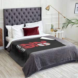 Vintage England Champions Throw Blanket Football Supporter Graphic TS12 Print Your Wear