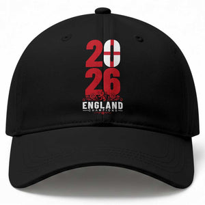 Vintage England Champions Baseball Cap Football Supporter Graphic TS12 Print Your Wear