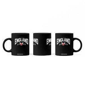 England Flag Heart Coffee Mug Patriotic English Pride Graphic Gift TS12 Print Your Wear