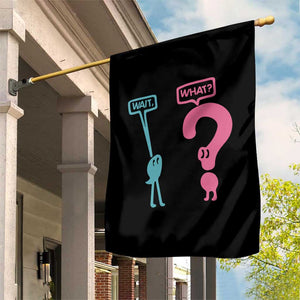 Wait What Grammar English Teacher Garden Flag Funny Punctuation Gift TS12 Print Your Wear