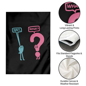 Wait What Grammar English Teacher Garden Flag Funny Punctuation Gift TS12 Print Your Wear