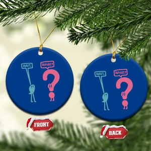 Wait What Grammar English Teacher Ceramic Ornament Funny Punctuation Gift TS12 1pc Blue Print Your Wear