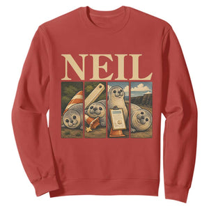 Funny Neil The Seal Sweatshirt Viral Ocean Animal Meme Graphic TS12 Red Print Your Wear