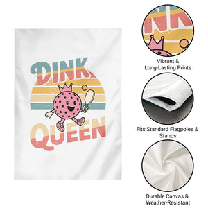 Pickleball Girl Lover Garden Flag Dink Queen TS12 Print Your Wear