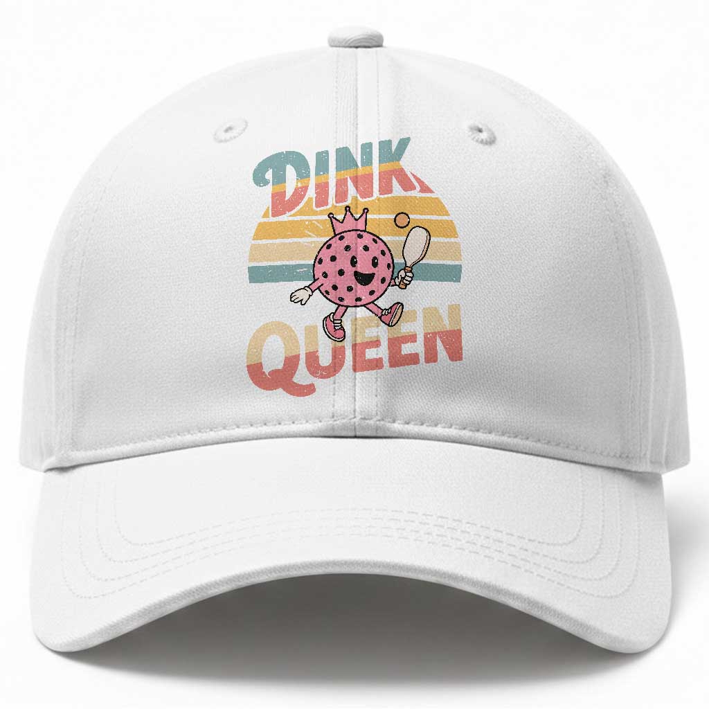 Pickleball Girl Lover Baseball Cap Dink Queen TS12 Print Your Wear
