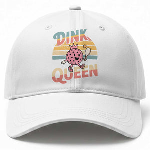Pickleball Girl Lover Baseball Cap Dink Queen TS12 Print Your Wear